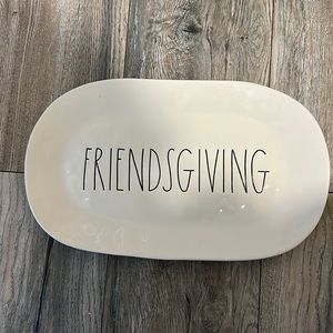 RAE DUNN Friendsgiving Serving Platter